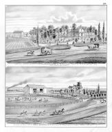 Wellington Loucks, Chas. E. Johnston, Peoria County 1873